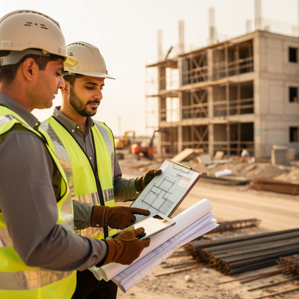 مؤسسة الثقة الذهبية للمقاولات العامة فريق عمل هندسي متخصص في المدينة المنورة